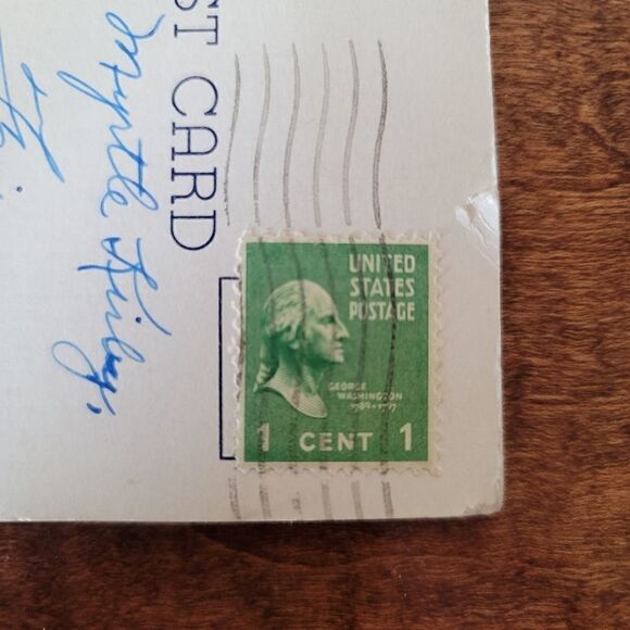 5.5x3.5Front of postcard reads: V-6- Lowndes County Court House, Valdosta Ga9 - Picture 2 of 4